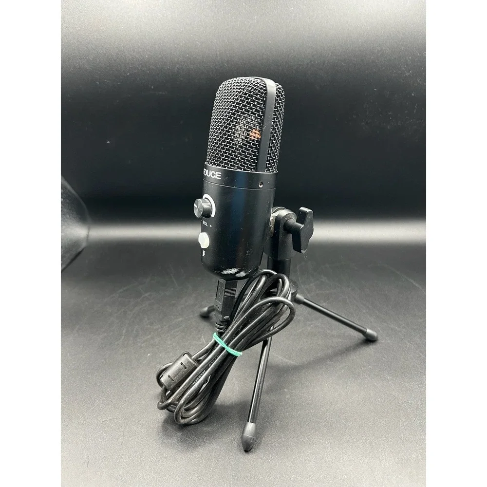 FDUCE USB Plug Play Condenser Microphone Professional Studio PC Mic w/ Tripod